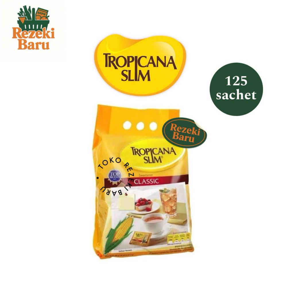 

TROPICANA SLIM CLASSIC - GULA DIABETES NOL KALORI 125 sachet