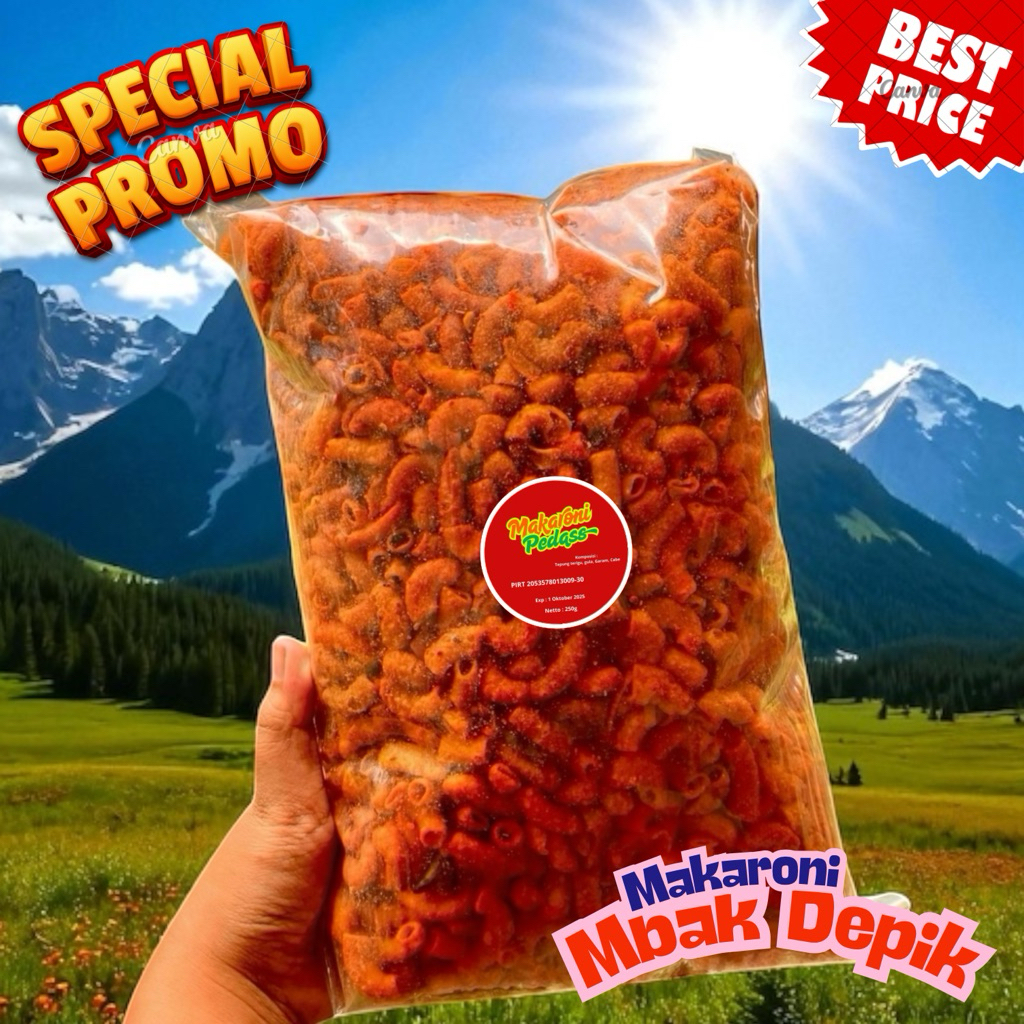 

Makaroni Pedas Surabaya – Kemasan 250g Siap Kirim