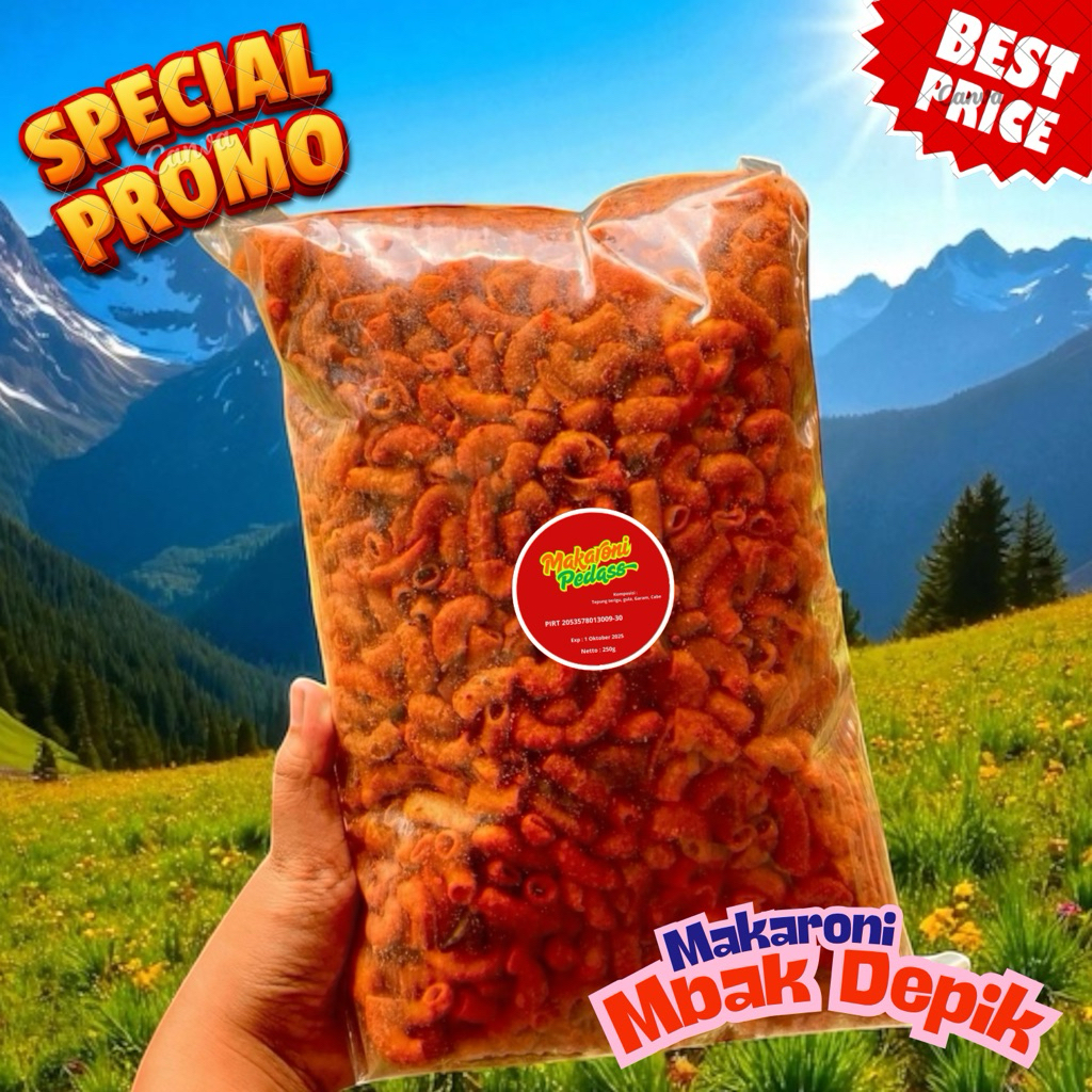 

Camilan Pedas 250g – Promo Spesial Buat Kamu!