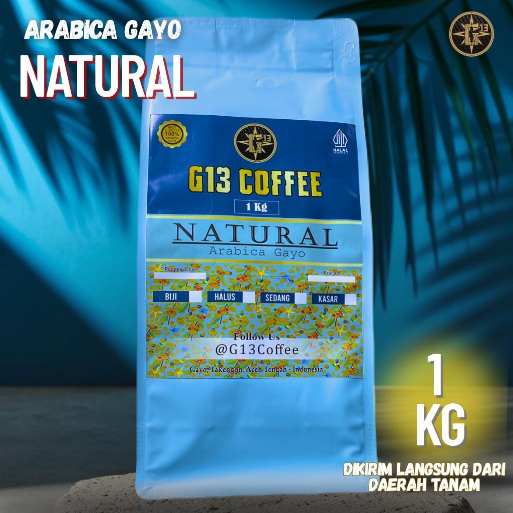 

KOPI GAYO ARABICA NATURAL 1 Kg ACEH ARABIKA ROASTED BEAN BIJI/BUBUK 1 Kg