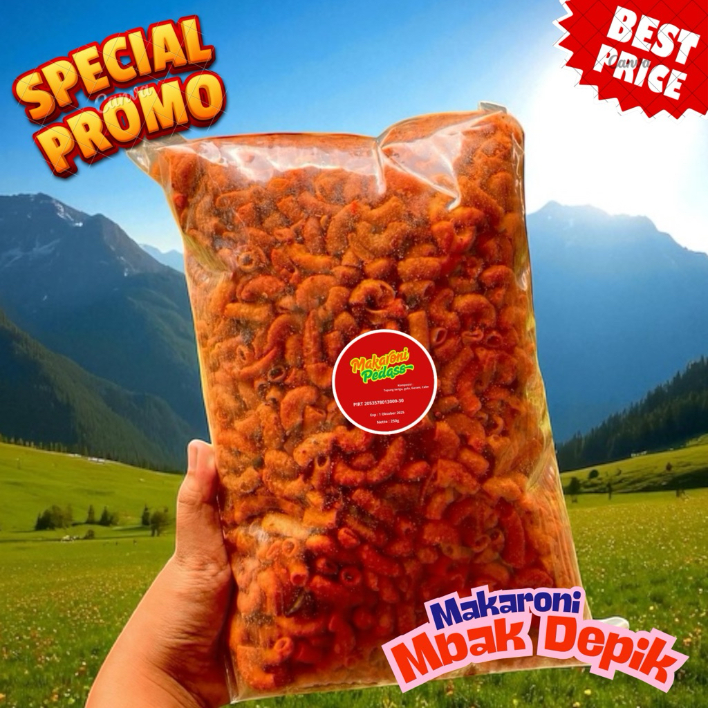 

Makaroni Pedas Buat Bekal Anak Kos – 250g Praktis!