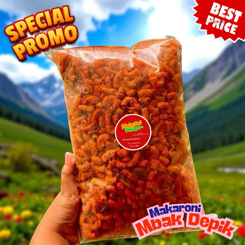 

Jajanan Buka Puasa Pedas – Makaroni ¼ kg