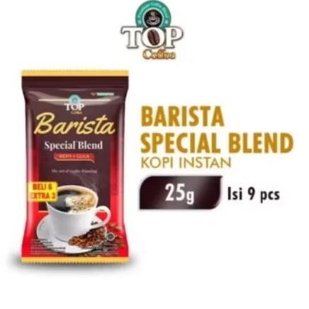 

Top kopi barista 225g 9's