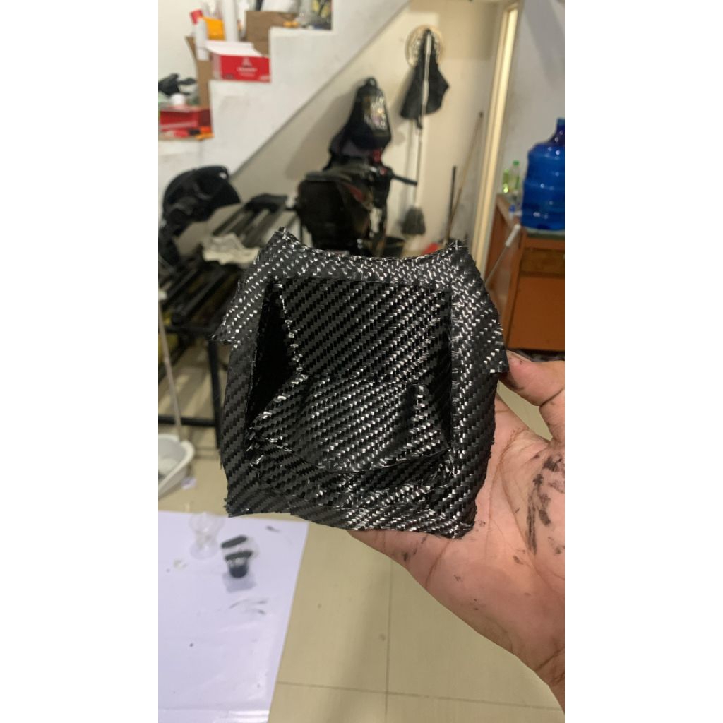 COVER KEYLES KUNCI GSX R/S150 CARBON