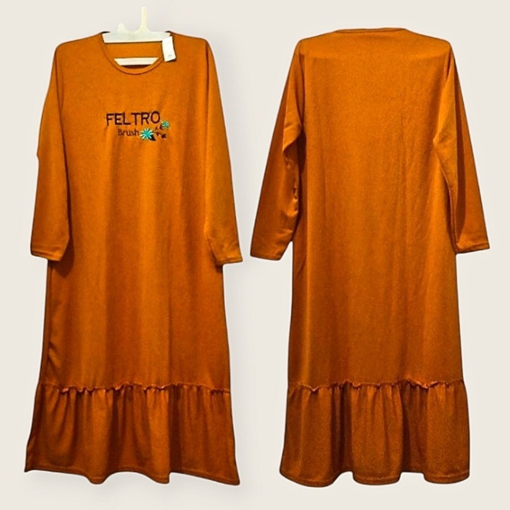 Gamis Tebal Baju Gamis Rempel Bawah Gamis Kekinian Gamis Murah Gamis Premium