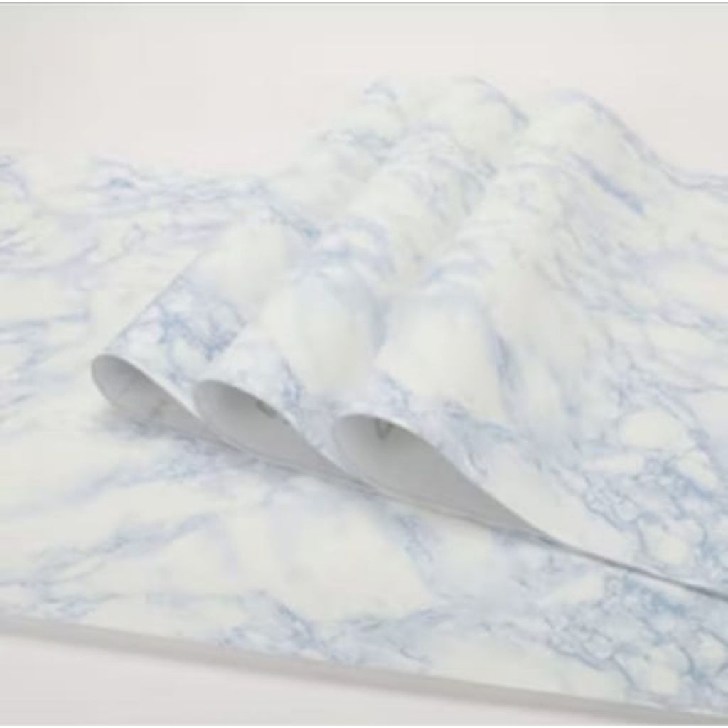 Wallpaper Sticker Dapur Marmer Dinding 10 Meter 45 CM