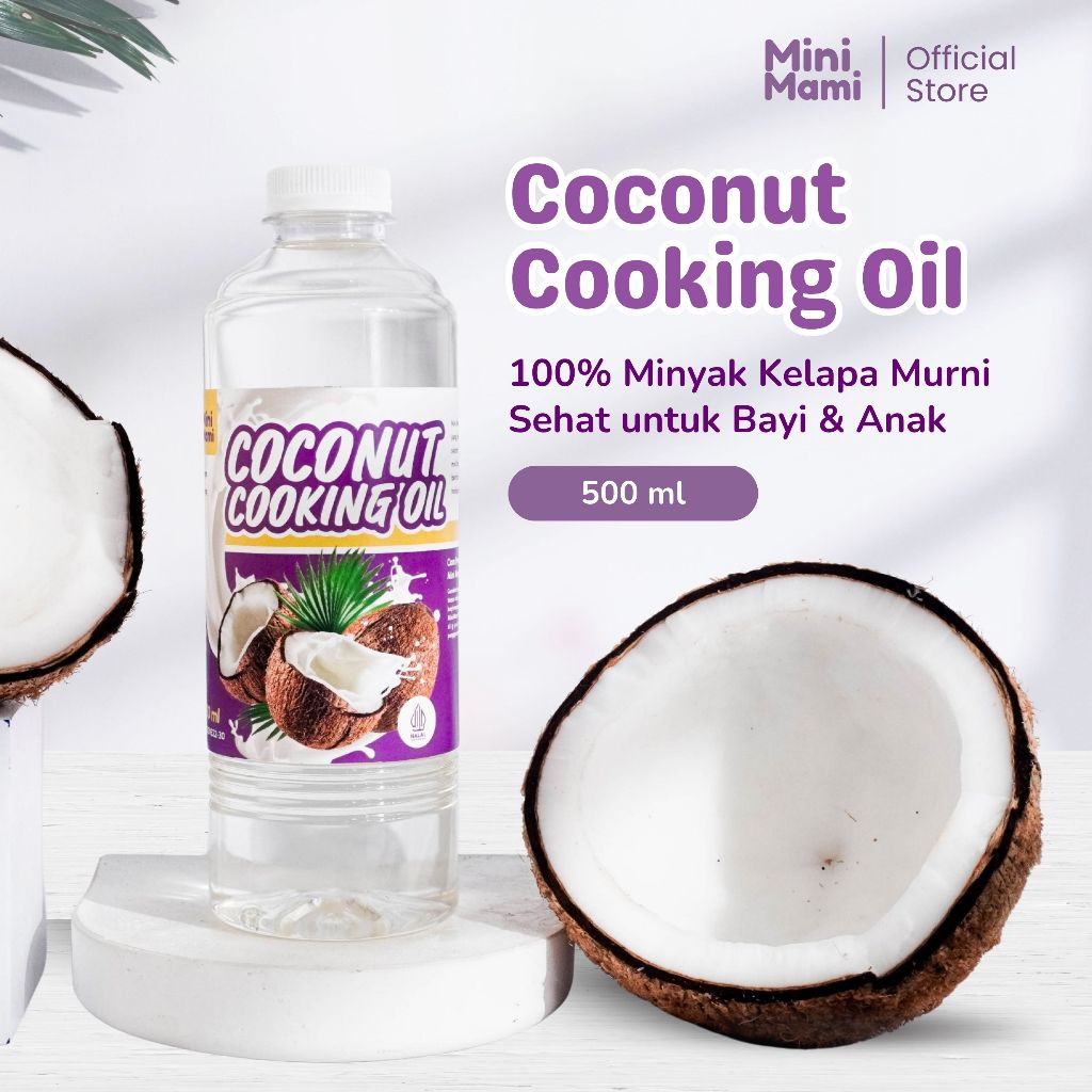 

Coconut Cooking Oil Minyak Lemak MPASI BB Booster CCO VCO Bayi Anak