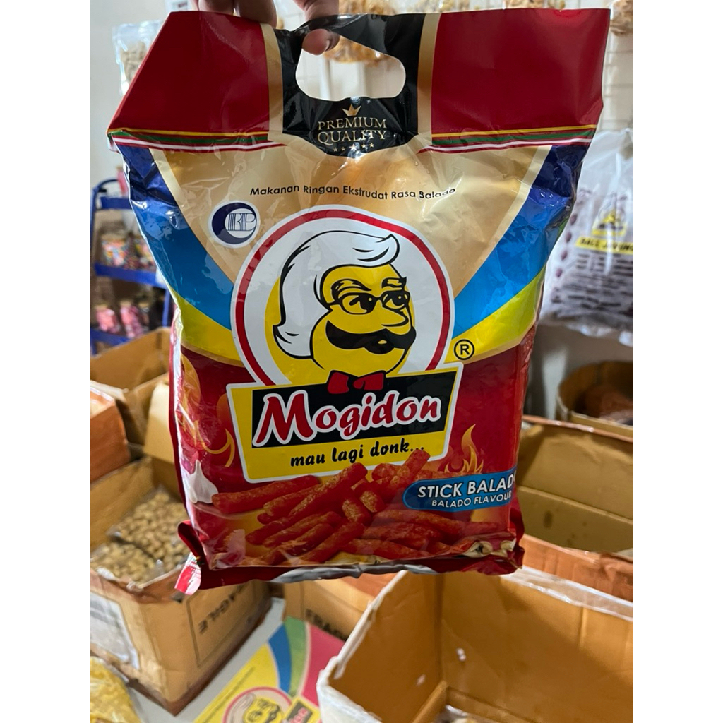 

[Ready Aceh] Stik Pedas Balado Premium Mogidon berat 300gr