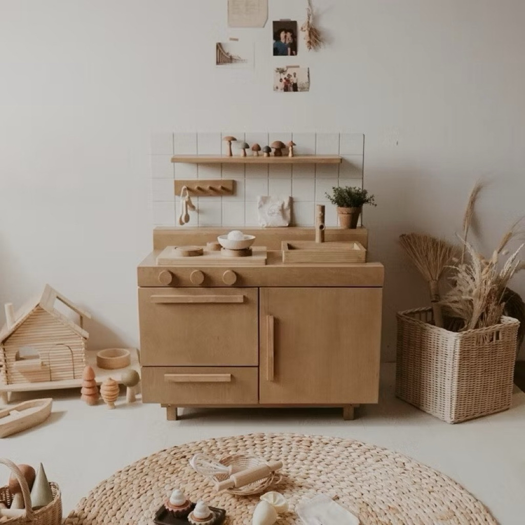 PRELOVED Twinkle Well kitchen set anak kayu