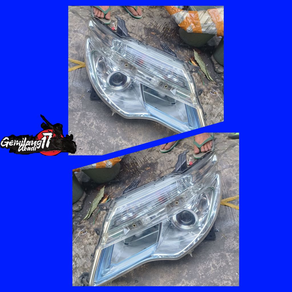 headlamp nissan serena c26 original siap pake