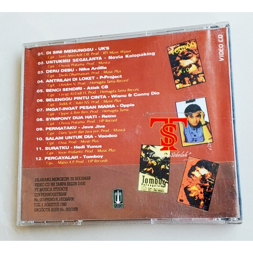 VCD The Best Pop Hits Original