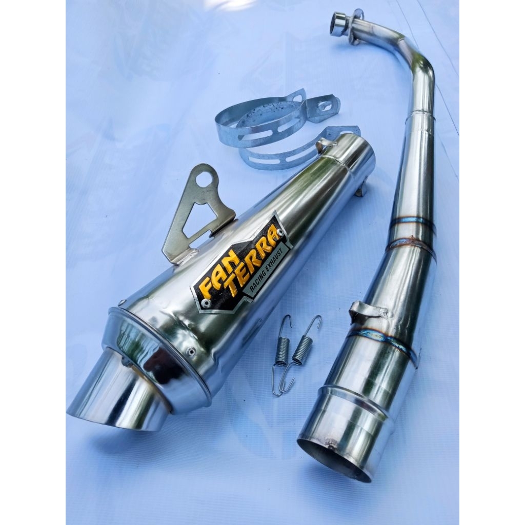 knalpot racing fantera supra karisma jupiter revo smas shogun