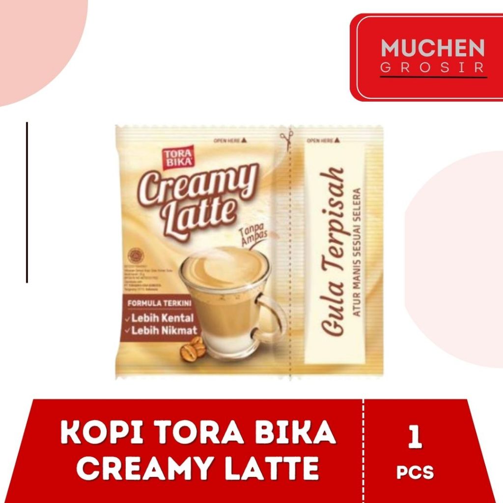 

Torabika Creamy Latte Renceng 20gr - Kopi Bubuk Kemasan