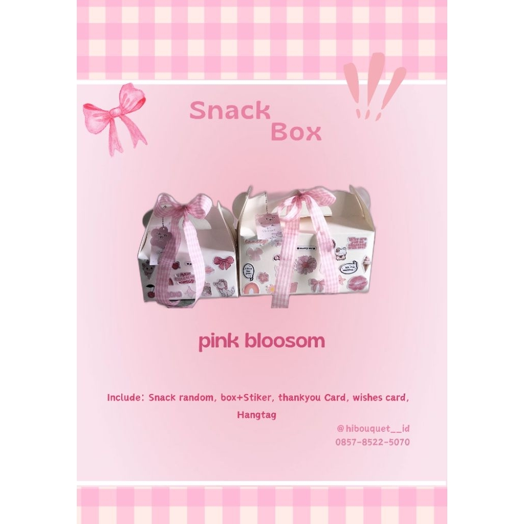 

Snack gift box, hadiah wisuda hadiah pacar