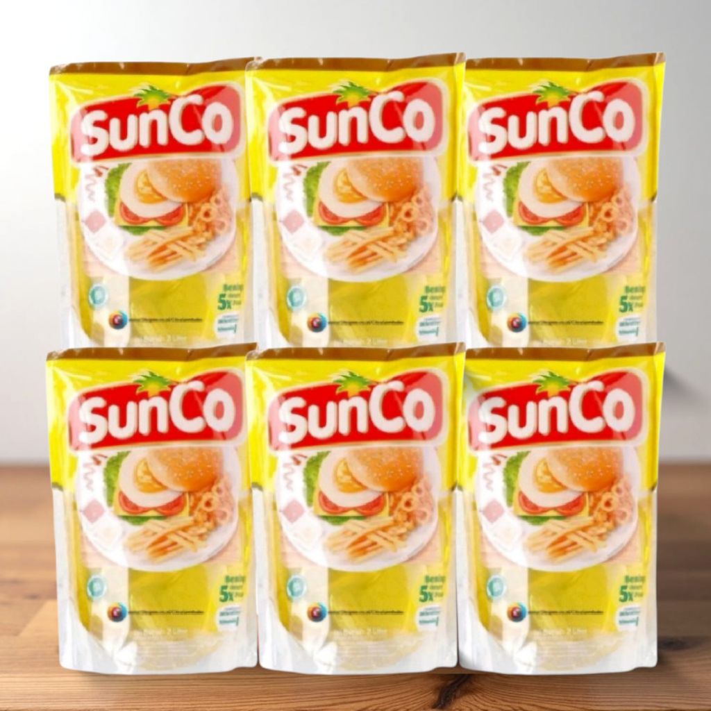 

Sunco Kemasan 2L dan 1L Minyak Goreng Premium