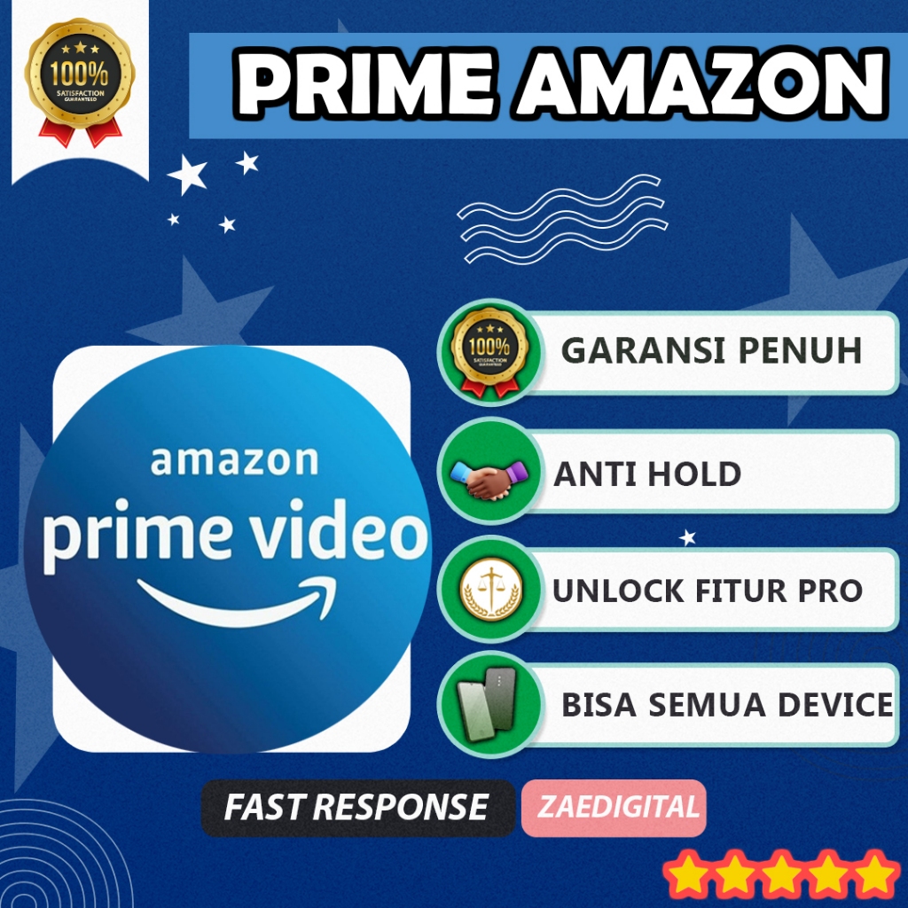 Premium Prime Video 1 Bulan PREMIUM BERGARANSI