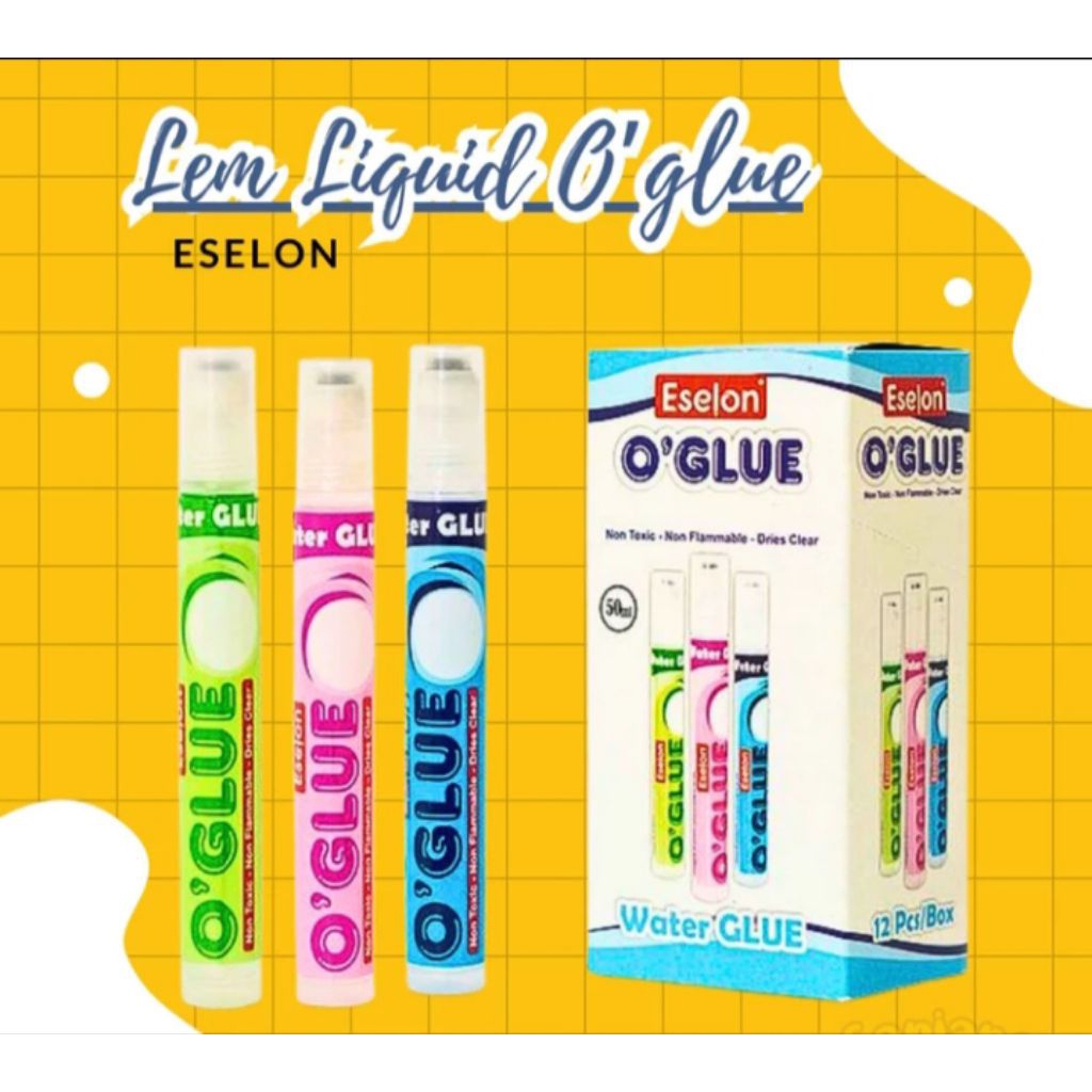 

Lem Kertas Cair Liquid OGLUE 50ml Besar