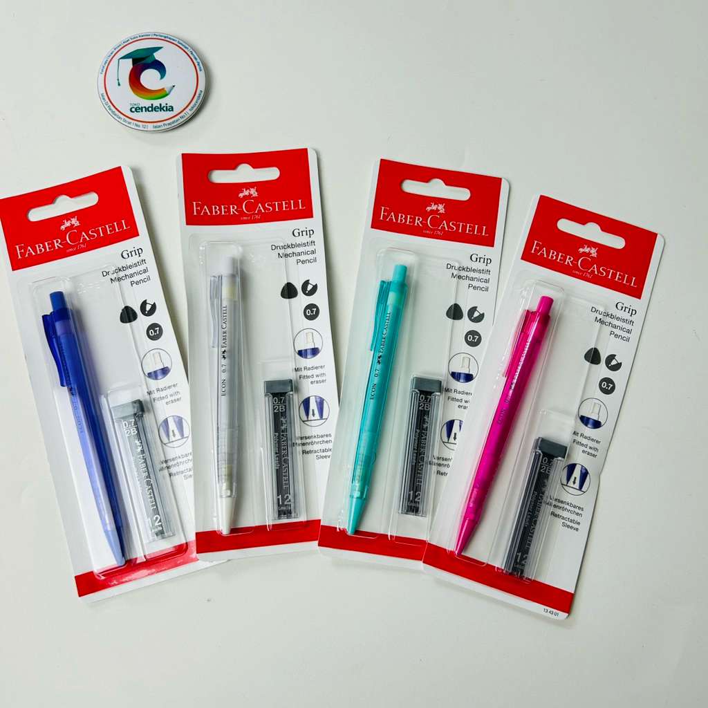 

Pensil Mekanik FABER CASTELL 0.7 Econ + Refill