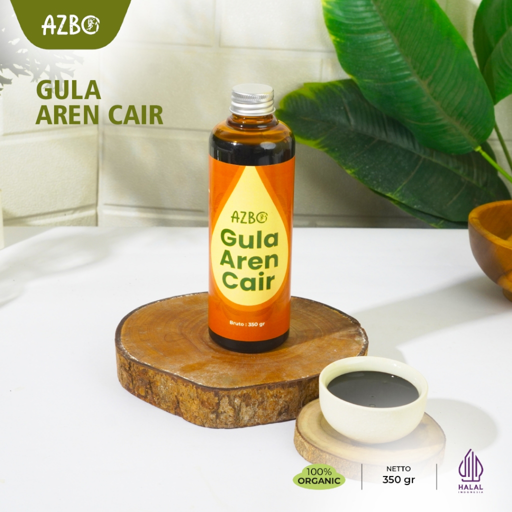 

AZBO Gula Aren Cair - [ Isi 330 Ml]