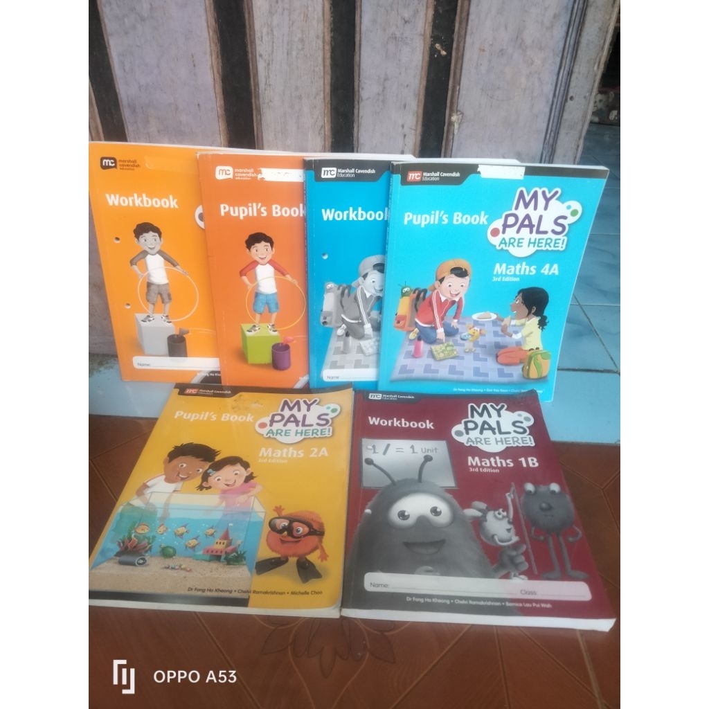 MY PALS ARE HERE Maths 1,A,1B,2A,2B,3A,3B,4A,4B,5A5B,6A,6B 3rd Edition pupil's Book/workbook/Homewor