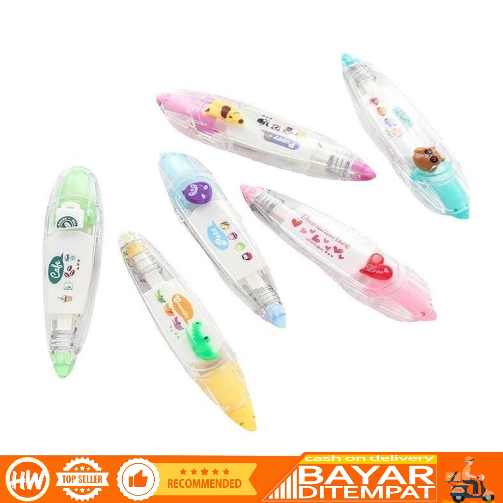 

HaiWai COD Correction Tape Decoration Bentuk Buah Lucu untuk Perlengkapan Sekolah / Decorative Tape / Tape Scrapbook / Tape Sticker STY16