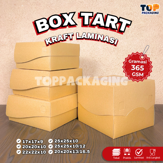 

Box Tart Kraft Window Laminas Kotak Kue Tart Chiffon Hampers 18 20 22 25 cm