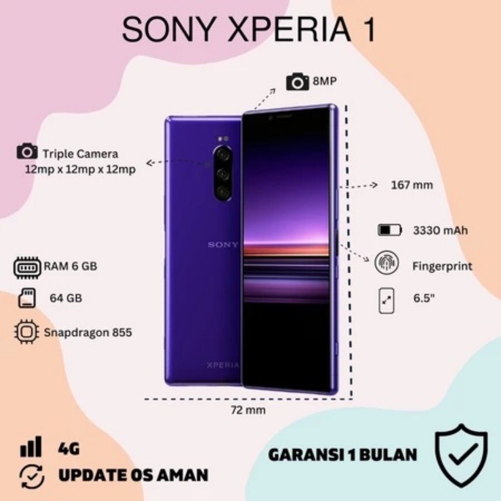 SONY EXPERIA 1 BNOB