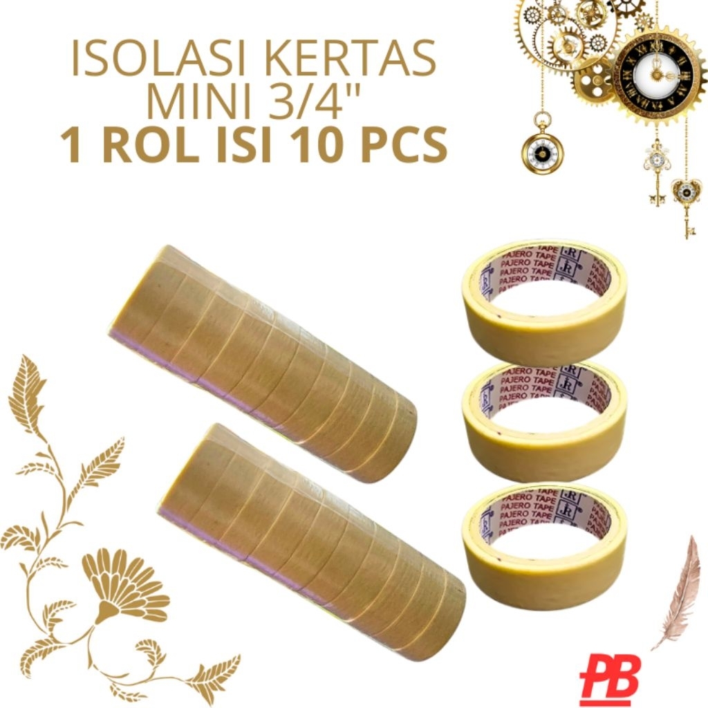 

Isolasi Kertas Kecil 3/4