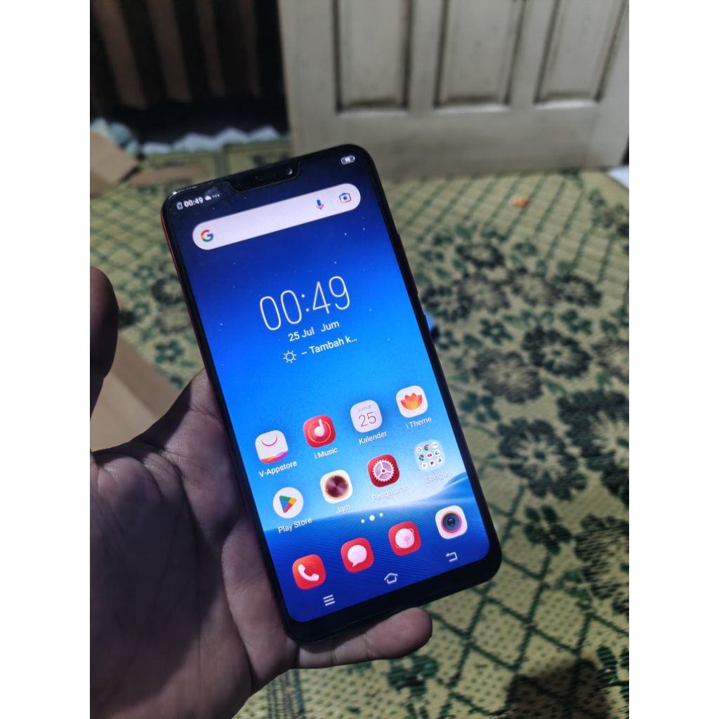Vivo Y81 ram 3/16 kondisi normal siap pake mulus original handphone second berkualitas