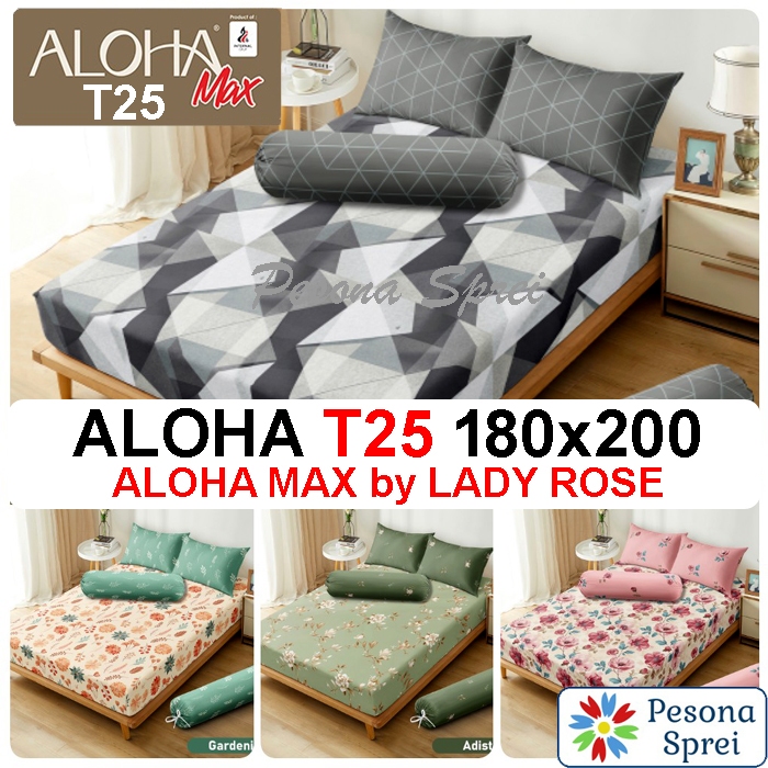 Syafa Dstore Sprei Aloha 180X200 / Sprei Aloha King / Sprei Polos 180X200