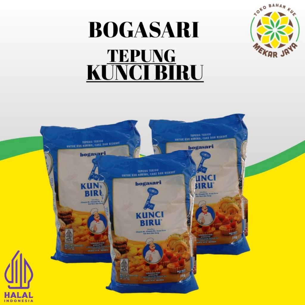 

BOGASARI TERIGU KUNCI BIRU 1 KG
