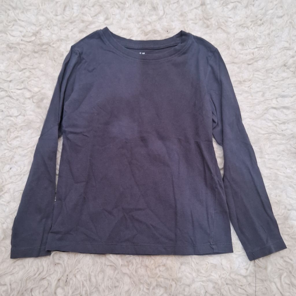 kaos panjang anak original h&m unisex cewek cowok bisa pake preloved seken second bekas