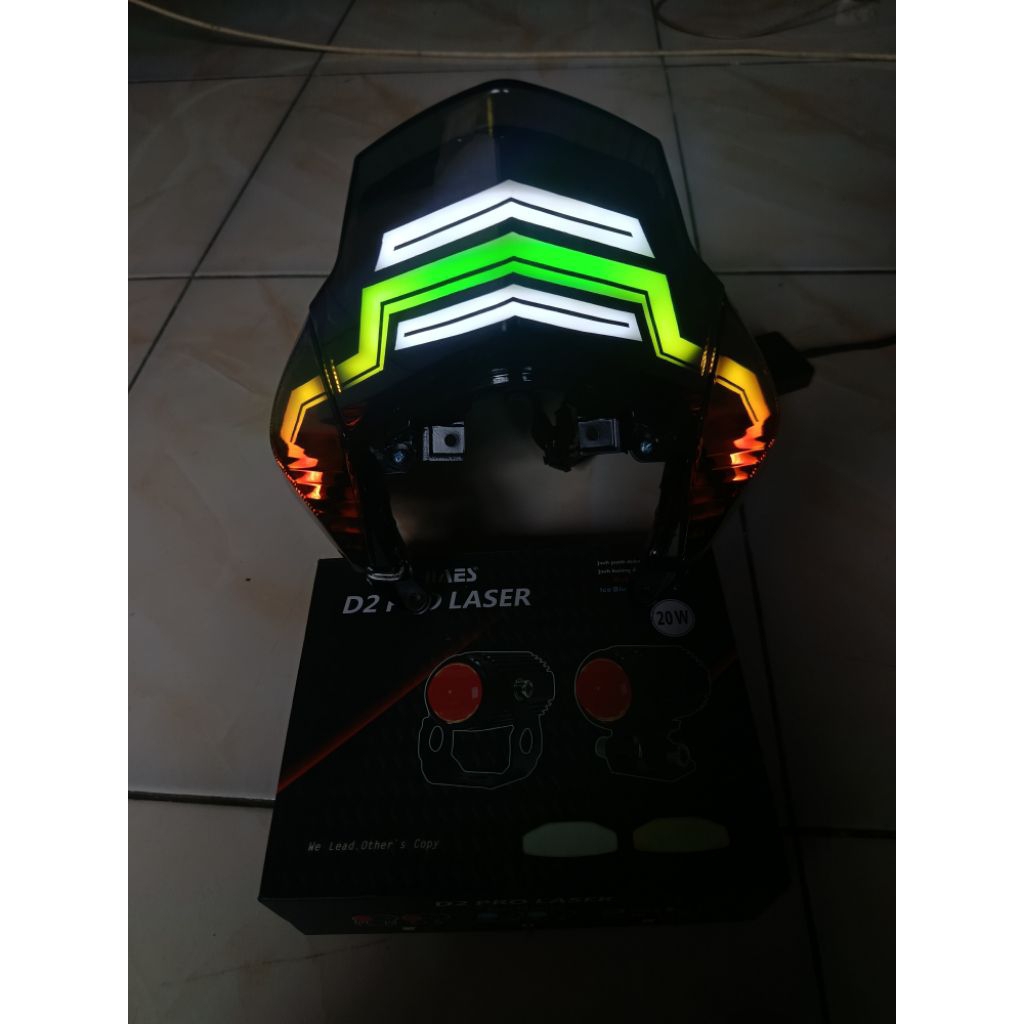 Stoplamp lazy vario 125 old bohlam kzr Rgb aplikasi 210 mode