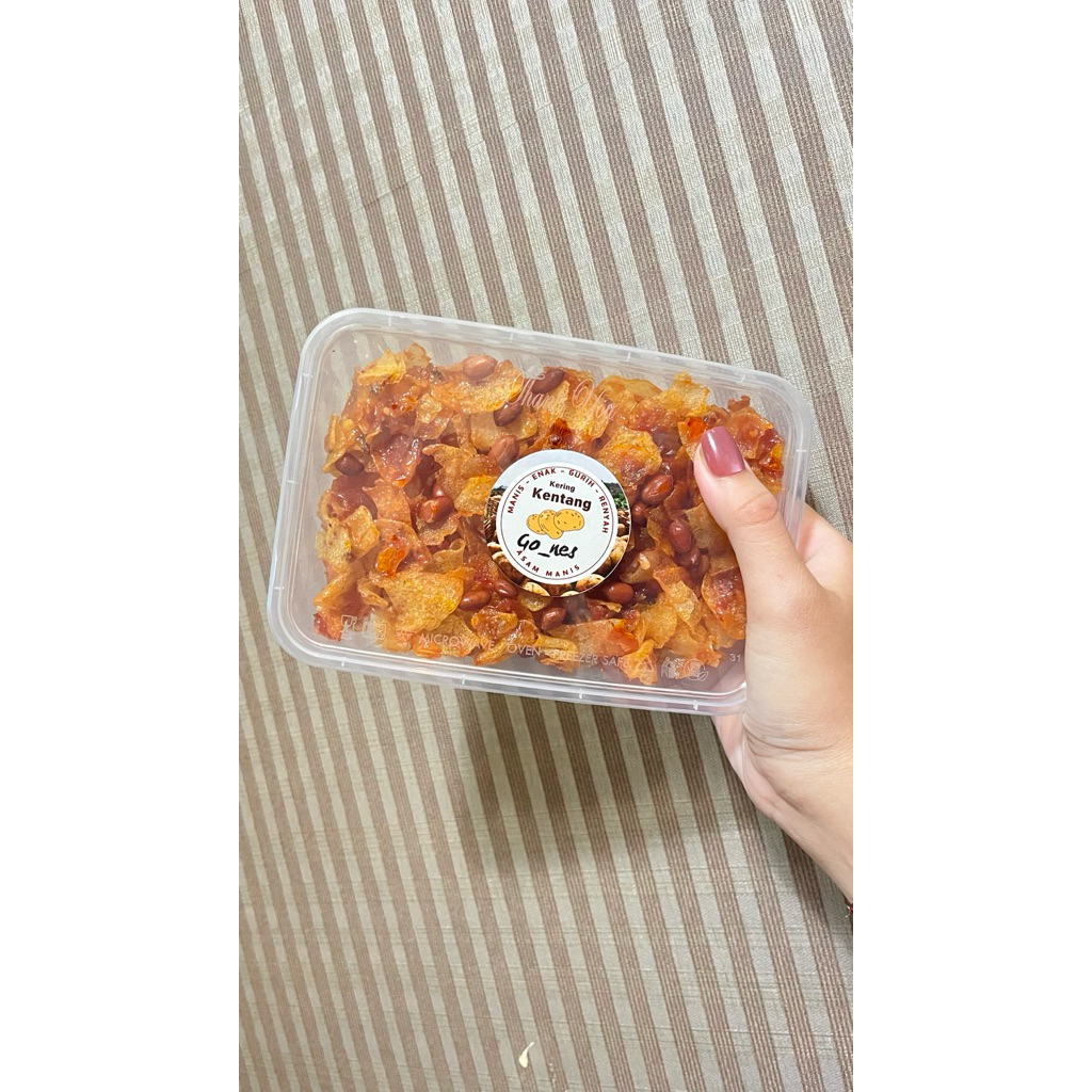 

Kering Kentang 500 g | Pedas Manis Gurih