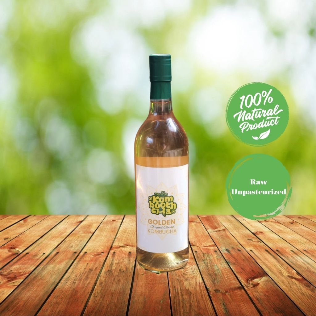 

Kombucha teh Golden - 750ml | By Komboothcha