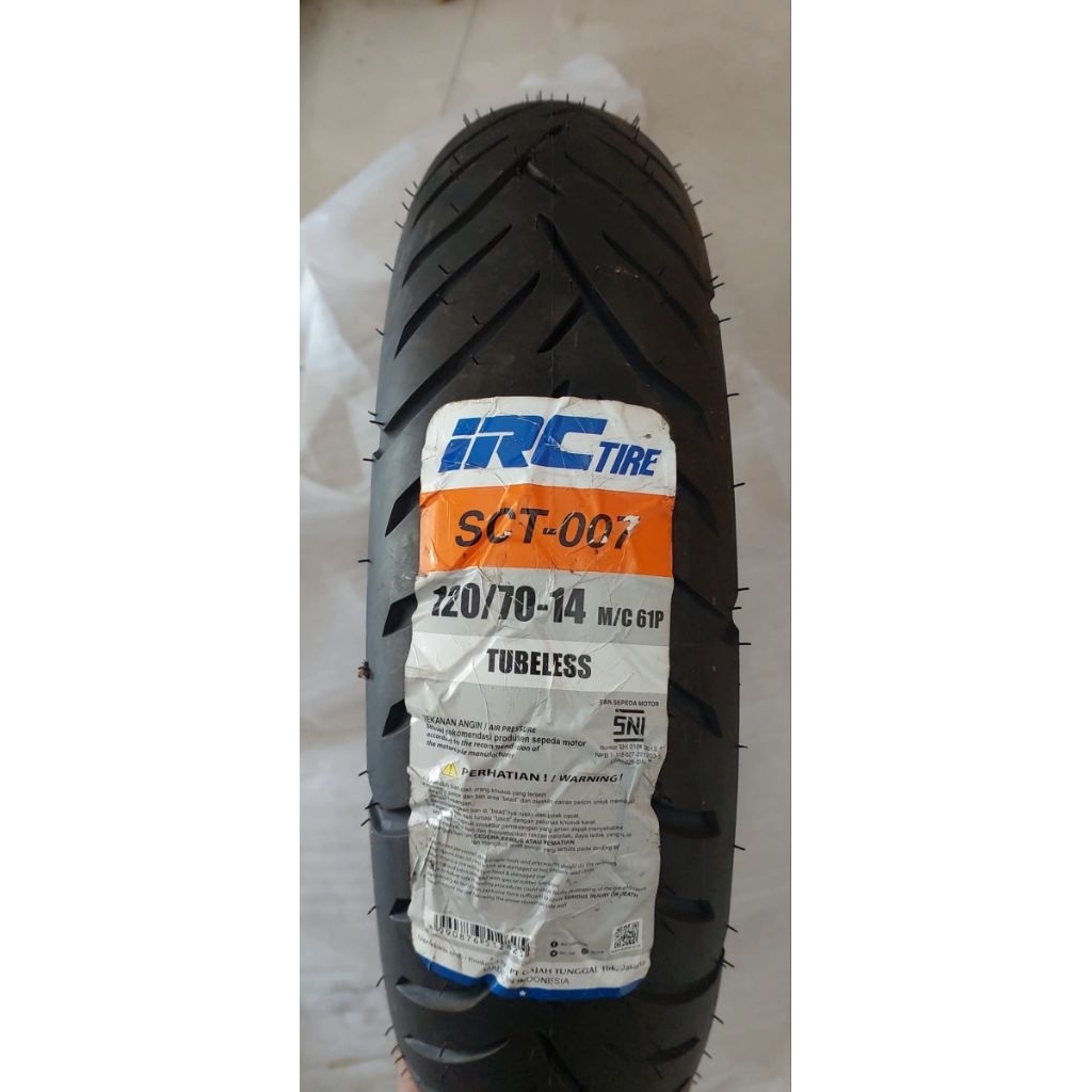 BAN LUAR IRC 120/70-14