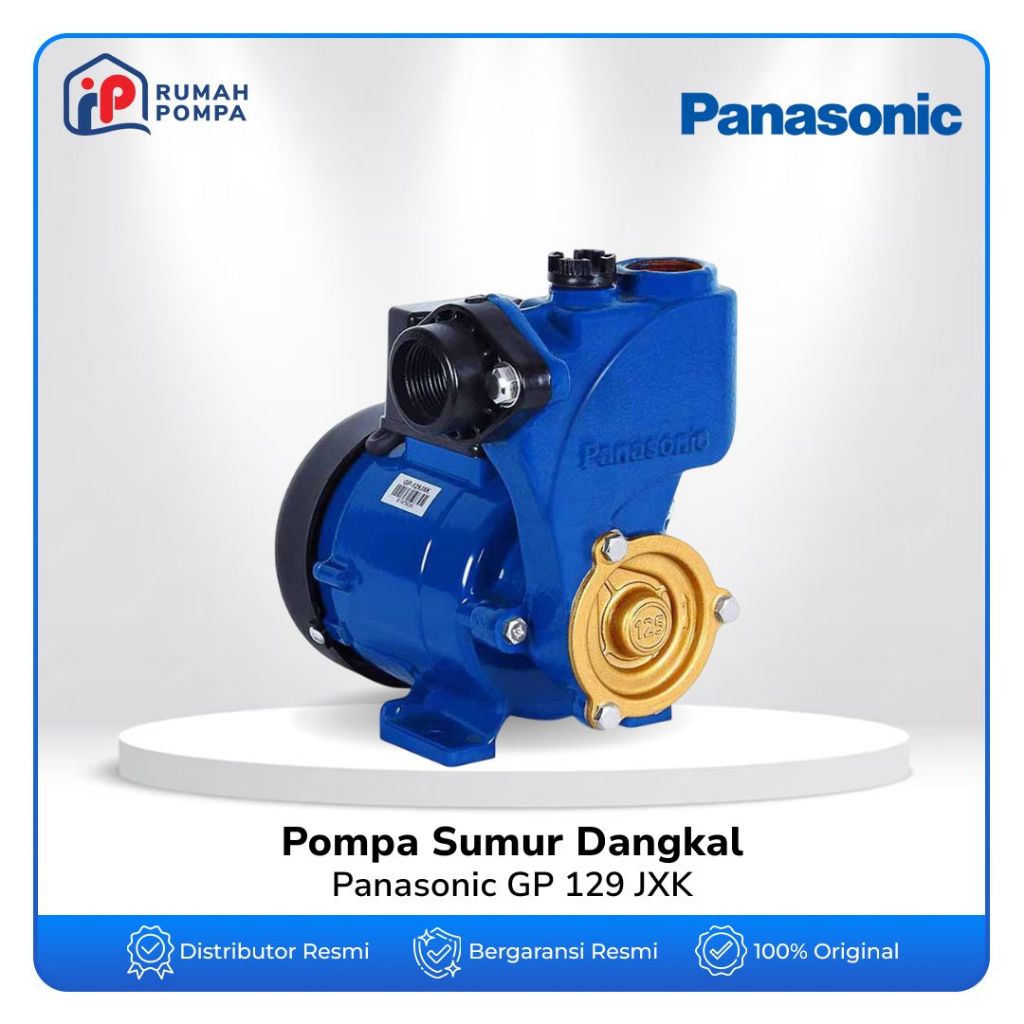 Pompa Air Sumur Dangkal Panasonic GP 129 JXK
