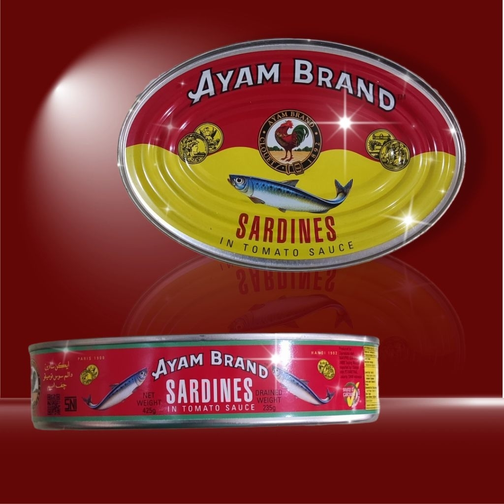 

Ayam Brand Sarden In Tomato Sauce Kaleng EXP 07/2026
