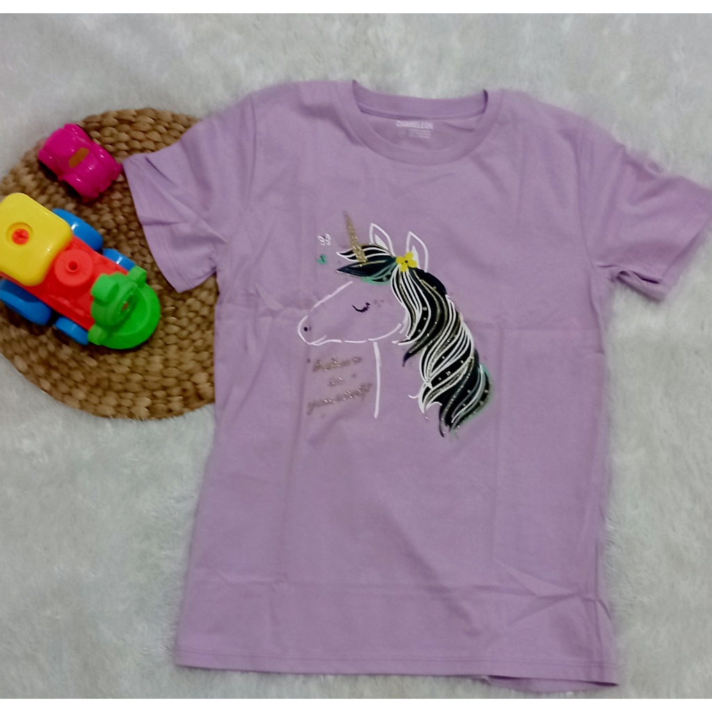 Kaos Remaja Warna Ungu