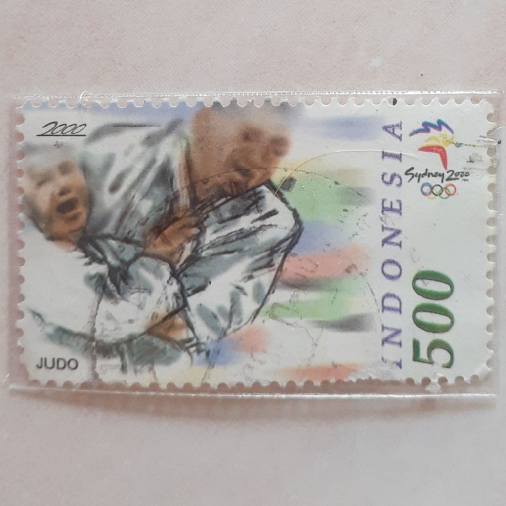 

(ID9) Perangko Indonesia Olimpiade Sydney 2000 (1855 Rp 500)Tahun 2000