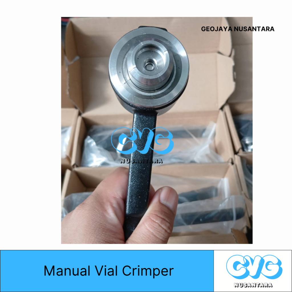 Vial Crimper Botol - Vial Alat Segel Tutup Botol Stainless Steel 20 mm