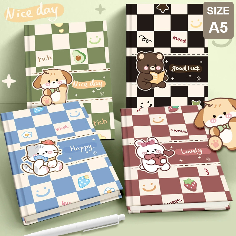 

[Whispers] AKUSA Hard Cover Book A5 Note Book Buku Catatan Journal Book Diary Kertas Tebal Tidak