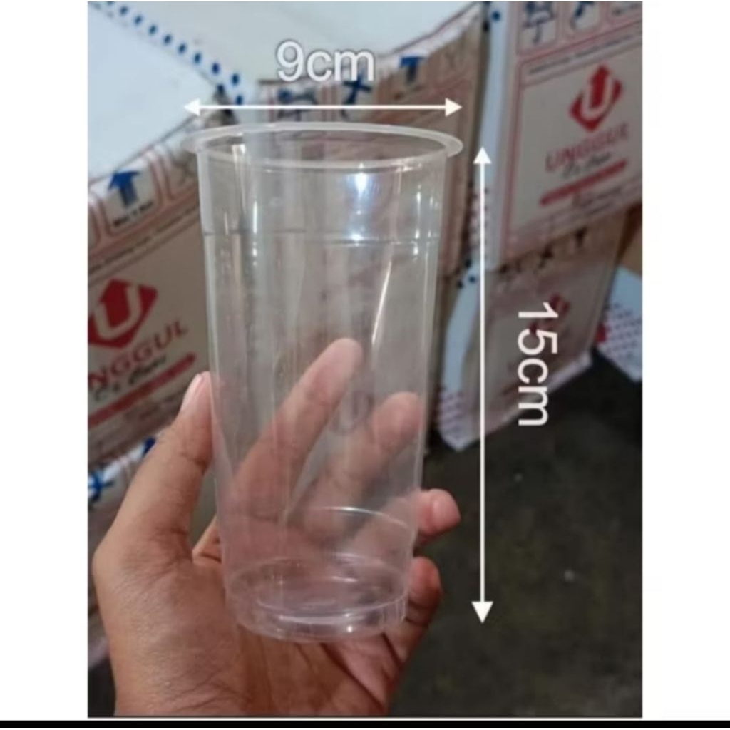 Cup 22 Oz Unggul isi 50 pcs