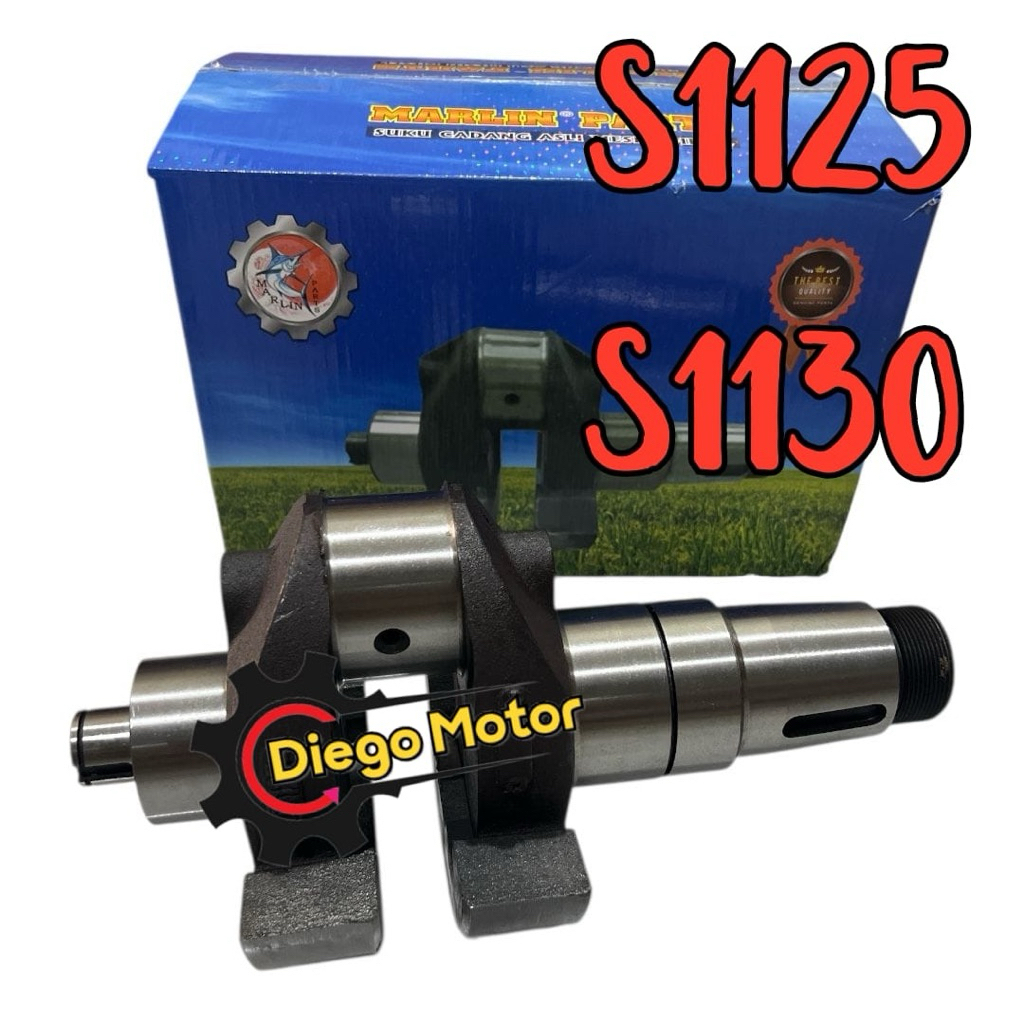 S1125 S1130 Crankshaft Kruk As Mesin Diesel Dongfeng 28PK 30PK