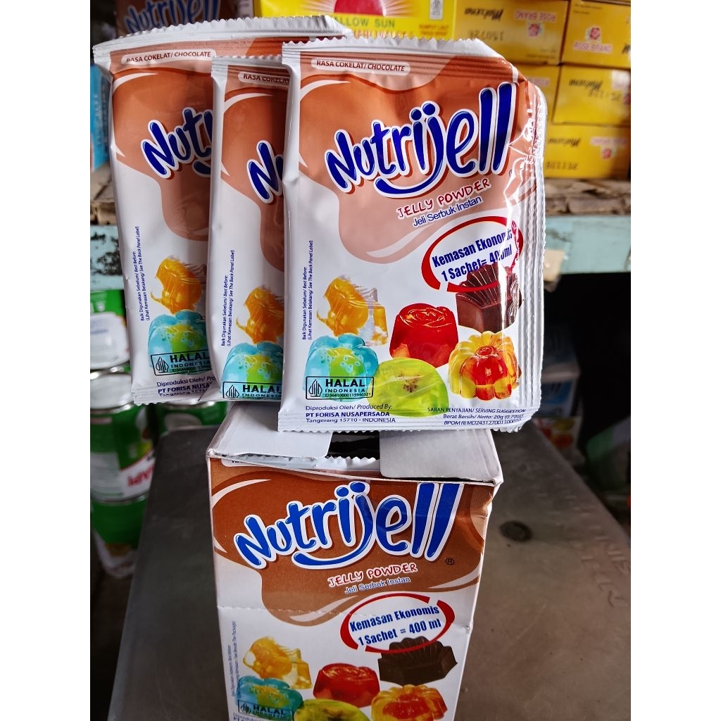 

Nutrijel Rasa Coklat 20gr