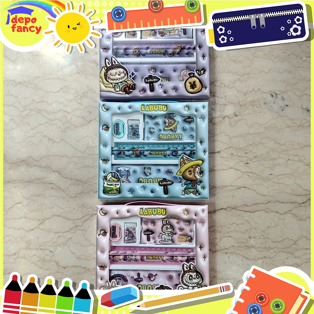 

STUDY SET 8002 / ALAT TULIS SET / PERLENGKAPAN TULIS SEKOLAH / STATIONERY