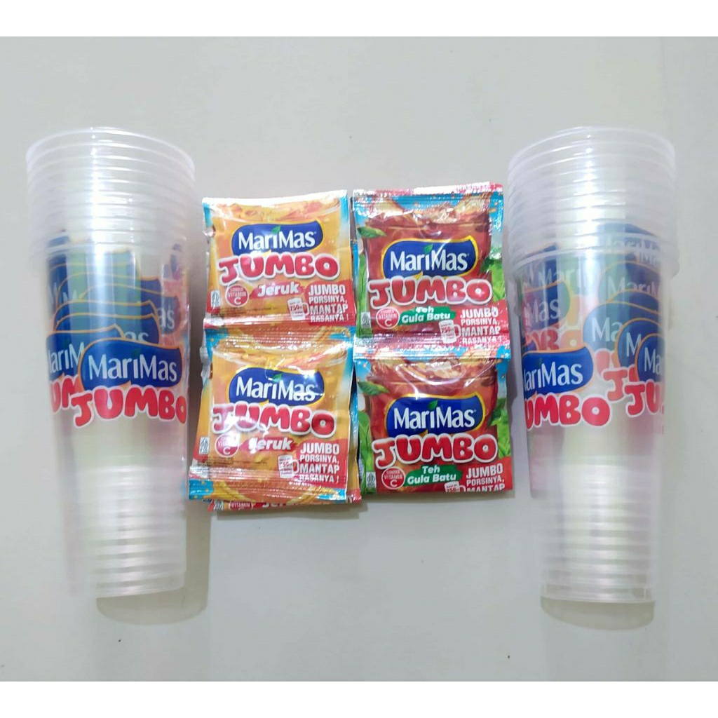 

PROMO MARIMAS JUMBO GRATIS CUP OZ 22 ( 20 PCS )
