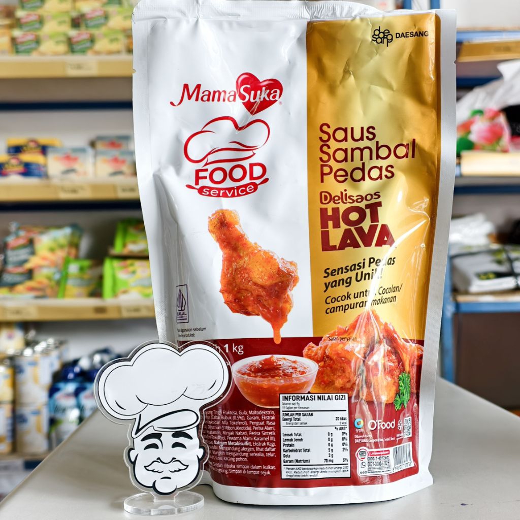 

Saus Sambal Hot Lava Mama Suka / Hot Lava Saus Mama Suka 1Kg