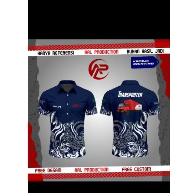 KEMEJA PERINTING JNT CUSTOM BISA COD HARGA TERJANGKAU
