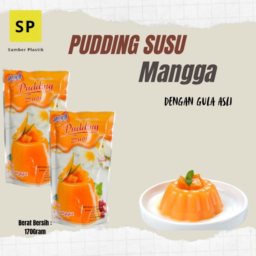 

NUTRIJEL PUDDING SUSU MANGGA